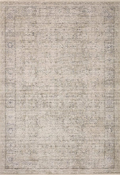 Loloi Amber Lewis Alie Collection ALE-03 Taupe/Dove 2'-7'' x 7'-9'', .13'' Pile Height, Runner Rug