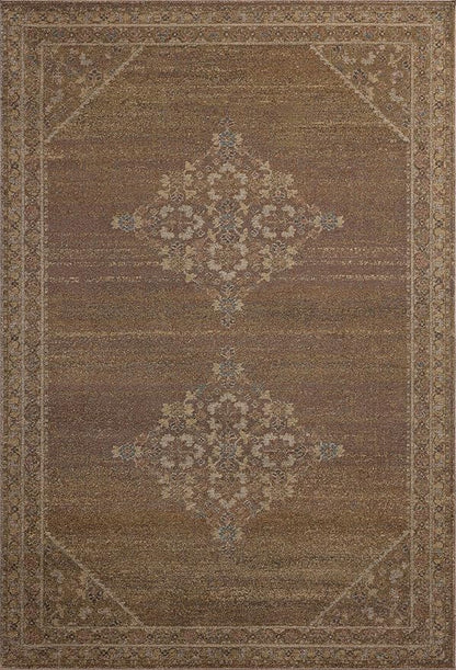 Loloi Magnolia Home by Joanna Gaines Mona Collection MOA-04 Sunset/Natural 5' x 7'-8" Area Rug