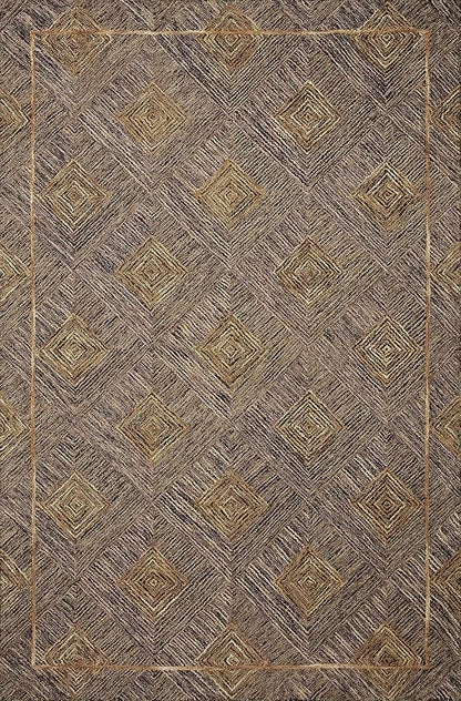 Loloi Varena Collection VAR-04 Plum/Gold 2'-3" x 3'-9" Accent Rug
