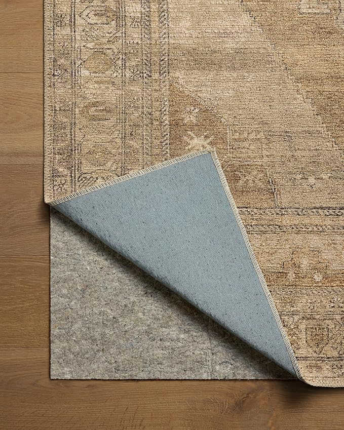 Loloi Amber Lewis Cambria Collection CBR-03 Taupe/Antique Bronze 2'-6" x 12'-0" Runner Rug Jute, Neutral, Vintage Style, Antique Tone, Living, Bedroom, Dining, Carpet