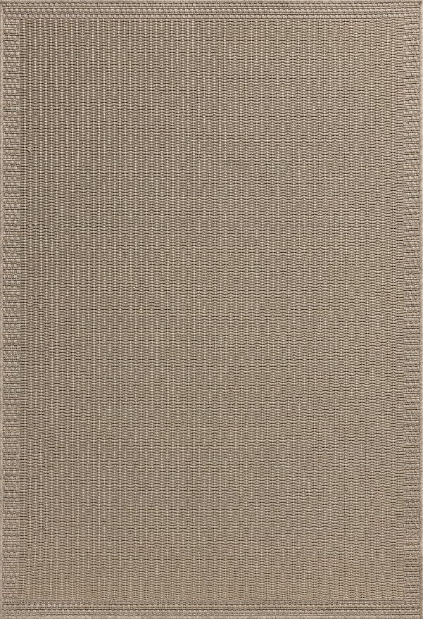Loloi Chris Loves Julia Providence Collection PRC-02 Natural/Sand 7'-6" x 7'-6", .12" Pile Height, Indoor/Outdoor Round Area Rug