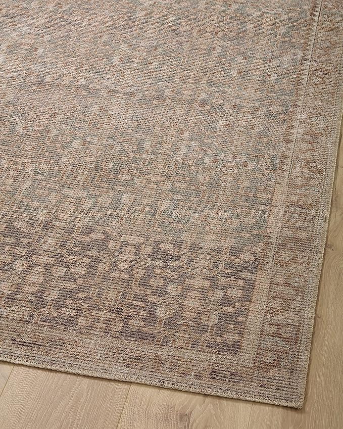 Loloi Angela Rose Aubrey Collection AUB-04 Sage/Bark 10'-0" x 14'-0", .19" Pile Height, Area Rug