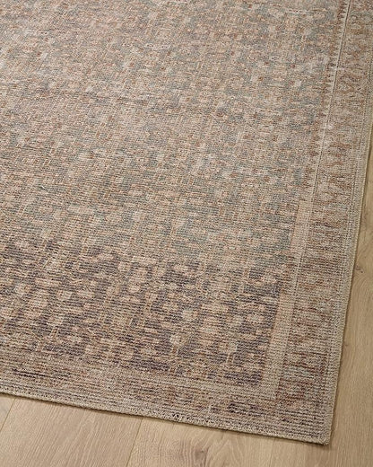 Loloi Angela Rose Aubrey Collection AUB-04 Sage/Bark 2'-0" x 5'-0", .19" Pile Height, Accent Rug