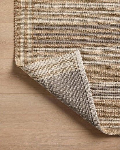 Loloi Chris Loves Julia Judy Collection JUD-03 Natural/Dove 2'-3" x 3'-9" Accent Rug