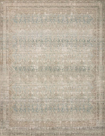 Loloi Angela Rose Aubrey Collection AUB-03 Jade/Natural 2'-0" x 5'-0", .19" Pile Height, Accent Rug