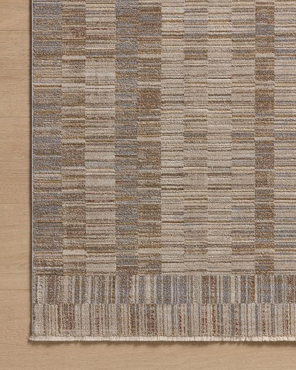 Loloi Amber Lewis Cali Collection CIL-05 Natural/Multi 11'-6" x 15'-7", .25" Pile Height, Area Rug