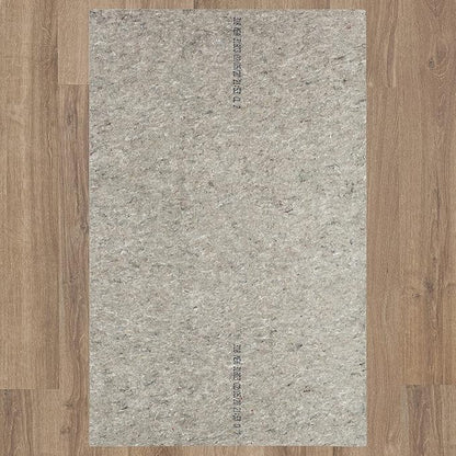 Mohawk Home 8' x 10' Non Slip Grip Rug Pad 1/4" Thick Dual Surface Felt Cushion + Rubber Gripper - Safe for All Floors