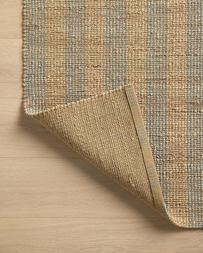 Loloi Chris Loves Julia Judy Collection JUD-04 Natural/Sky 2'-3" x 3'-9" Accent Rug