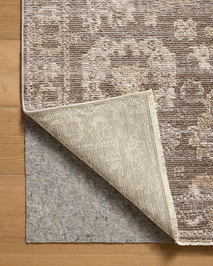 Loloi Magnolia Home by Joanna Gaines Pace Collection PAC-03 Taupe/Wheat 2'-3" x 3'-10" Accent Rug