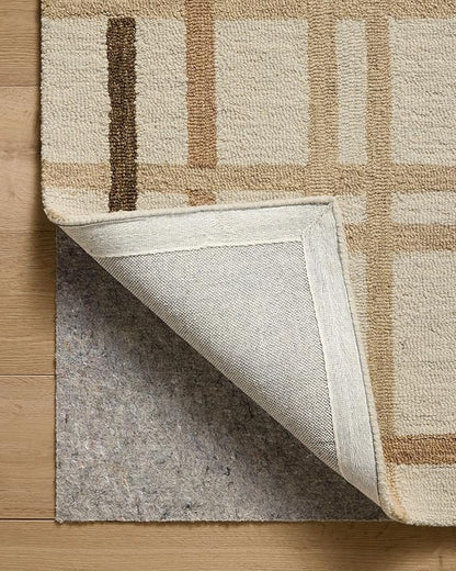 Loloi Magnolia Home by Joanna Gaines Waylon Collection WAY-01 Natural/Bark 2'-6" x 7'-6" Runner Rug