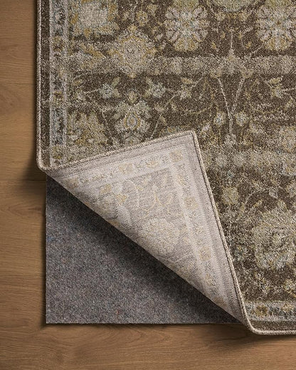Loloi Magnolia Home by Joanna Gaines Mona Collection MOA-03 BARK/Natural 8'-10" x 12' Area Rug