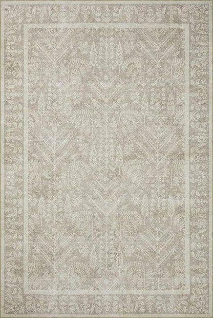 Loloi Rifle Paper Co. Maison Collection MAO-02 Bough Natural 2'-6" x 9'-6", .19" Pile Height, Runner Rug