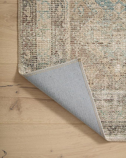 Loloi Angela Rose Aubrey Collection AUB-03 Jade/Natural 3'-9" x 5'-6", .19" Pile Height, Accent Rug