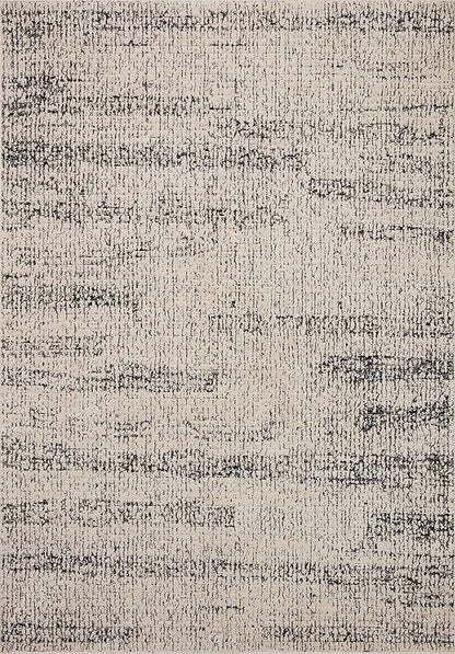 Loloi Darby Collection DAR-02 Oatmeal/Charcoal 2'-7" x 12'-0" Runner Rug