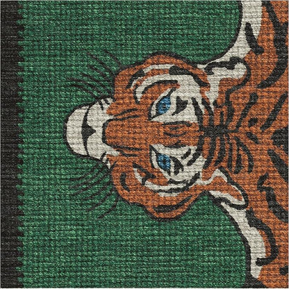 RUGGABLE x Jonathan Adler Machine Washable Modern Runner Rug – Tiger Emerald 2.5x10, Stain-Resistant, Non-Slip – Washable Rug for Hallway, Entryway, Living Room & Kitchen–with Cushioned Pad