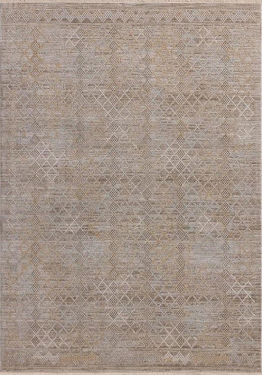 Loloi Amber Lewis Cali Collection CIL-03 Taupe/Multi 5'-3" x 7'-6", .25" Pile Height, Accent Rug