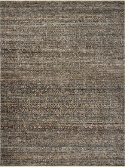 Loloi Amber Lewis Molly Collection MOL-05 Lagoon/Natural 7'-10" x 10' Low Pile Area Rug